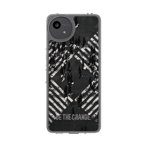 Slim Protection Case［ Original - Dot Overlay - BE THE CHANGE/B ］