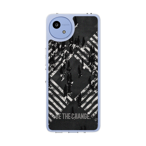 Slim Protection Case［ Original - Dot Overlay - BE THE CHANGE/B ］