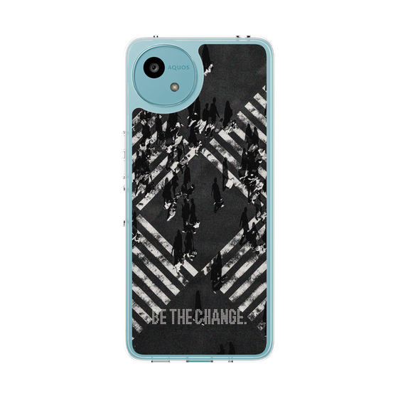 Slim Protection Case［ Original - Dot Overlay - BE THE CHANGE/B ］