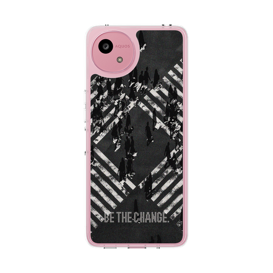 Slim Protection Case［ Original - Dot Overlay - BE THE CHANGE/B ］