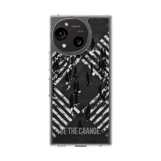 Slim Protection Case［ Original - Dot Overlay - BE THE CHANGE/B ］