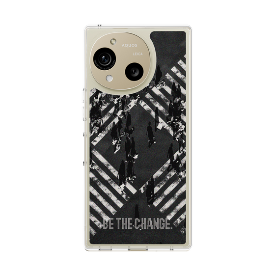 Slim Protection Case［ Original - Dot Overlay - BE THE CHANGE/B ］