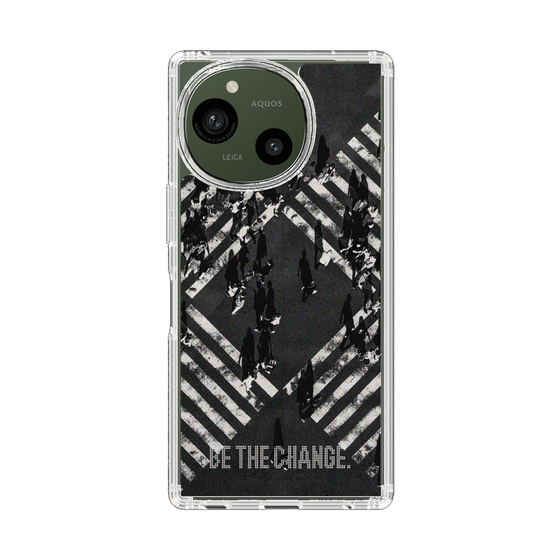 Slim Protection Case［ Original - Dot Overlay - BE THE CHANGE/B ］