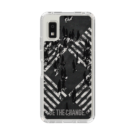 Slim Protection Case［ Original - Dot Overlay - BE THE CHANGE/B ］