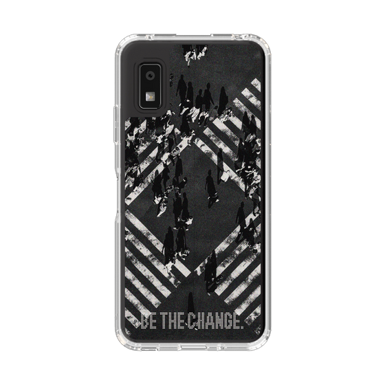 Slim Protection Case［ Original - Dot Overlay - BE THE CHANGE/B ］