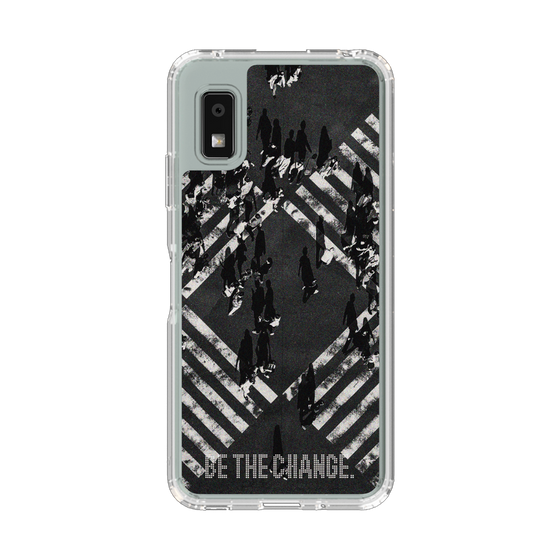 Slim Protection Case［ Original - Dot Overlay - BE THE CHANGE/B ］