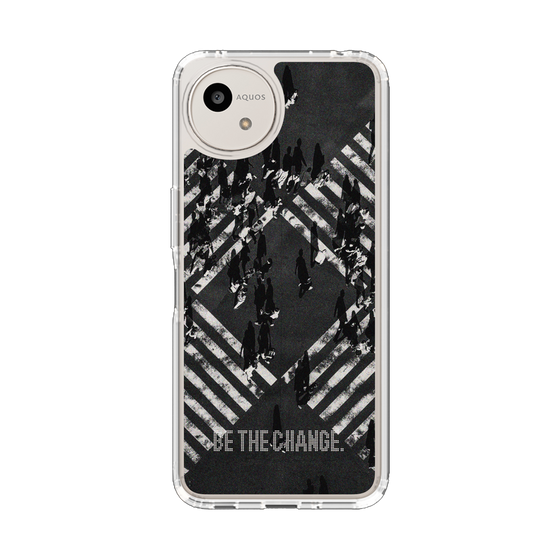 Slim Protection Case［ Original - Dot Overlay - BE THE CHANGE/B ］