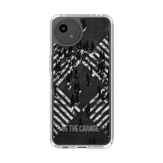 Slim Protection Case［ Original - Dot Overlay - BE THE CHANGE/B ］