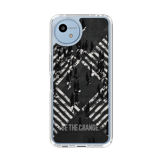 Slim Protection Case［ Original - Dot Overlay - BE THE CHANGE/B ］