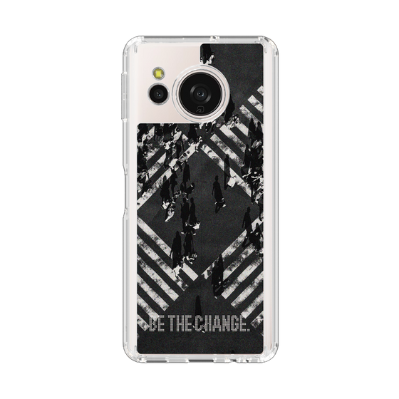 Slim Protection Case［ Original - Dot Overlay - BE THE CHANGE/B ］