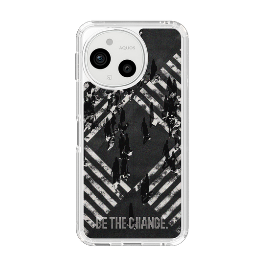 Slim Protection Case［ Original - Dot Overlay - BE THE CHANGE/B ］