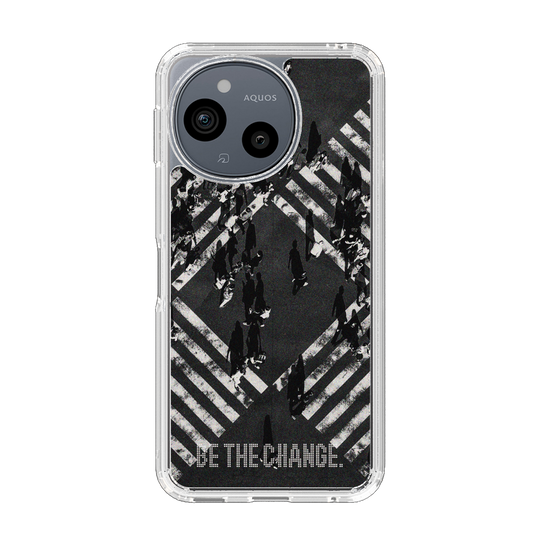 Slim Protection Case［ Original - Dot Overlay - BE THE CHANGE/B ］