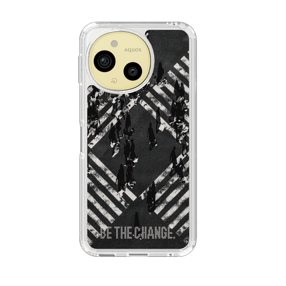 Slim Protection Case［ Original - Dot Overlay - BE THE CHANGE/B ］