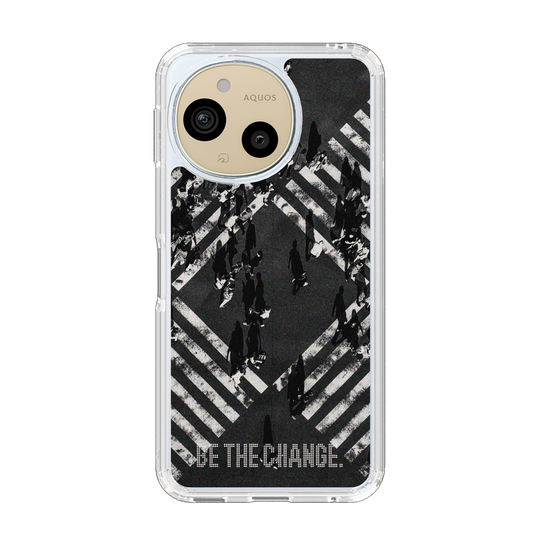 Slim Protection Case［ Original - Dot Overlay - BE THE CHANGE/B ］