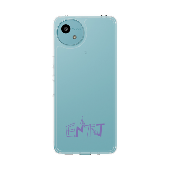 Slim Protection Case［ Original - ENTJ Commander - Alphabet ］