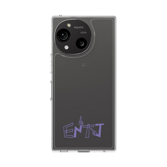 Slim Protection Case［ Original - ENTJ Commander - Alphabet ］