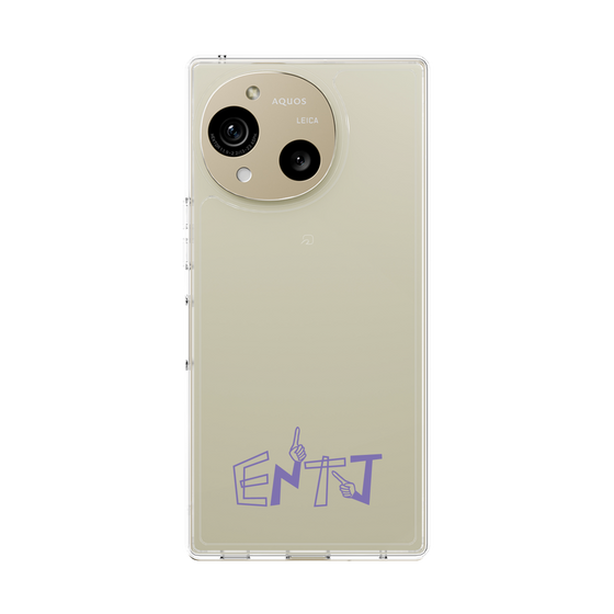 Slim Protection Case［ Original - ENTJ Commander - Alphabet ］