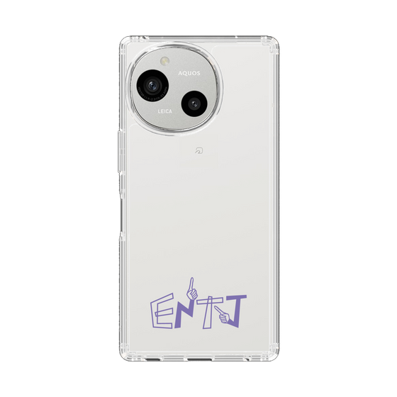 Slim Protection Case［ Original - ENTJ Commander - Alphabet ］