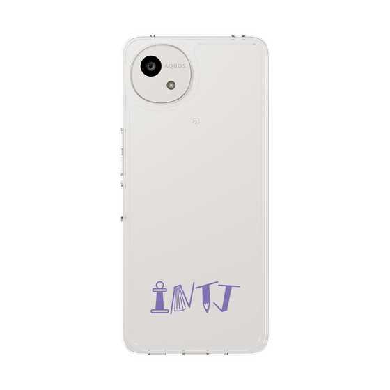 Slim Protection Case［ Original - INTJ Architect - Alphabet ］