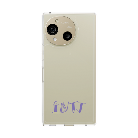Slim Protection Case［ Original - INTJ Architect - Alphabet ］