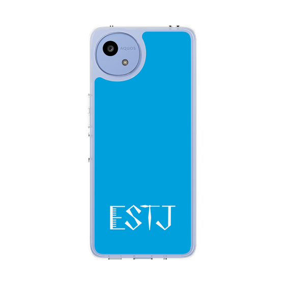 Slim Protection Case［ Original - ESTJ Executive - Alphabet - Blue ］