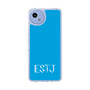 Slim Protection Case［ Original - ESTJ Executive - Alphabet - Blue ］