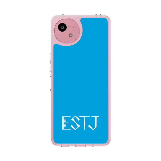 Slim Protection Case［ Original - ESTJ Executive - Alphabet - Blue ］