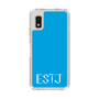 Slim Protection Case［ Original - ESTJ Executive - Alphabet - Blue ］