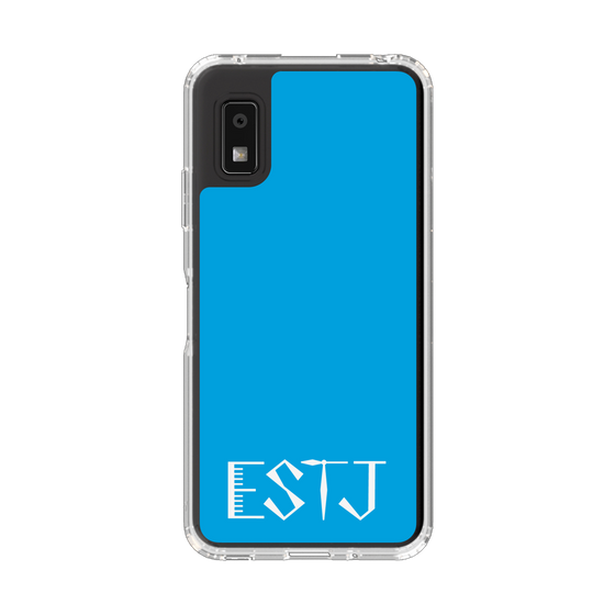 Slim Protection Case［ Original - ESTJ Executive - Alphabet - Blue ］