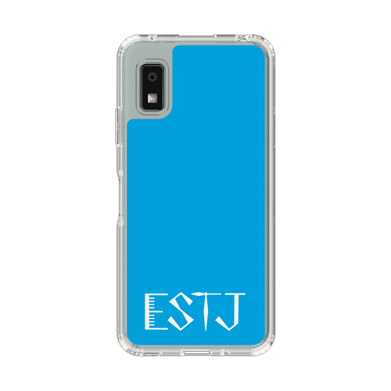 Slim Protection Case［ Original - ESTJ Executive - Alphabet - Blue ］