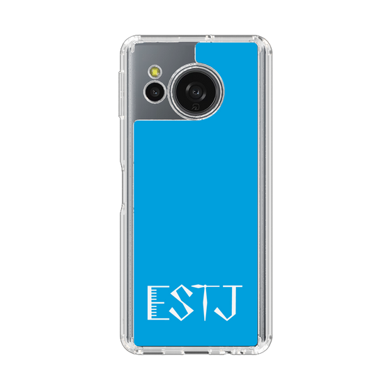 Slim Protection Case［ Original - ESTJ Executive - Alphabet - Blue ］