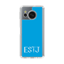 Slim Protection Case［ Original - ESTJ Executive - Alphabet - Blue ］