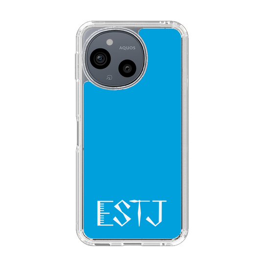 Slim Protection Case［ Original - ESTJ Executive - Alphabet - Blue ］