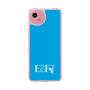 Slim Protection Case［ Original - ESFJ Consul - Alphabet - Blue ］