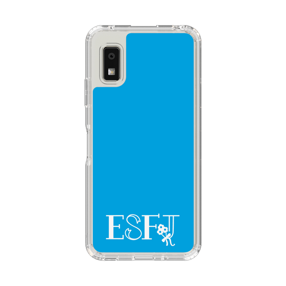 Slim Protection Case［ Original - ESFJ Consul - Alphabet - Blue ］