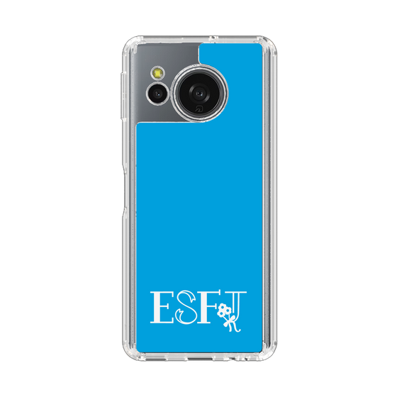 Slim Protection Case［ Original - ESFJ Consul - Alphabet - Blue ］