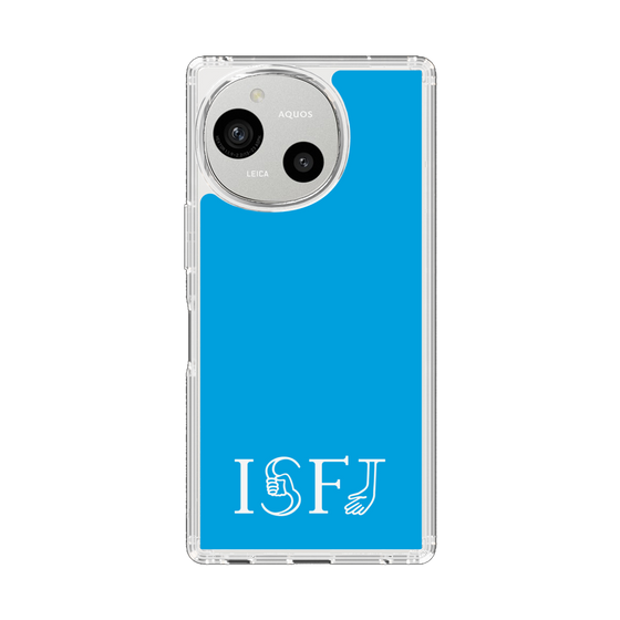 Slim Protection Case［ Original - ISFJ Defender - Alphabet - Blue ］