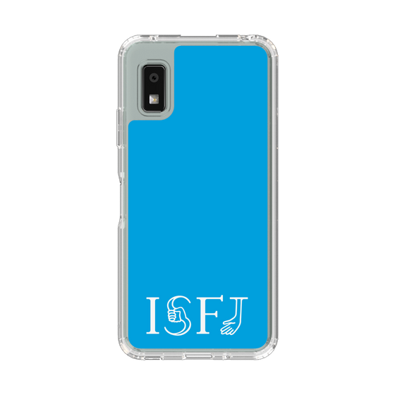 Slim Protection Case［ Original - ISFJ Defender - Alphabet - Blue ］