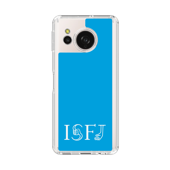 Slim Protection Case［ Original - ISFJ Defender - Alphabet - Blue ］