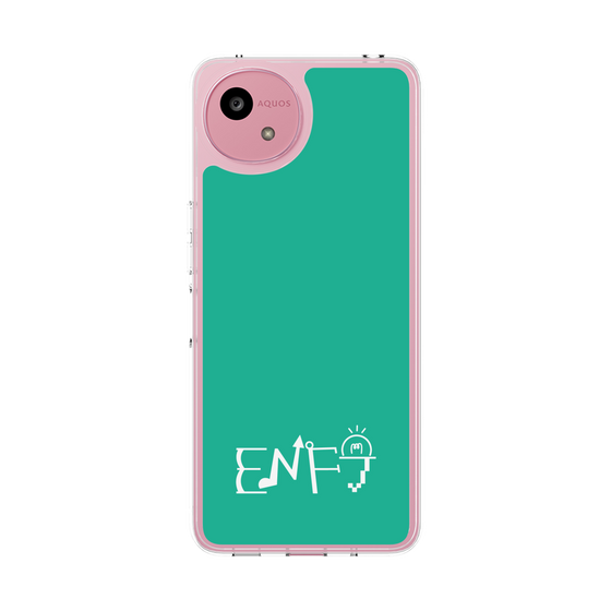 Slim Protection Case［ Original - ENFJ Protagonist - Alphabet - Green ］