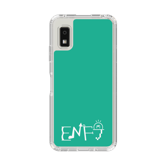 Slim Protection Case［ Original - ENFJ Protagonist - Alphabet - Green ］