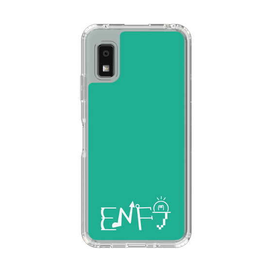 Slim Protection Case［ Original - ENFJ Protagonist - Alphabet - Green ］