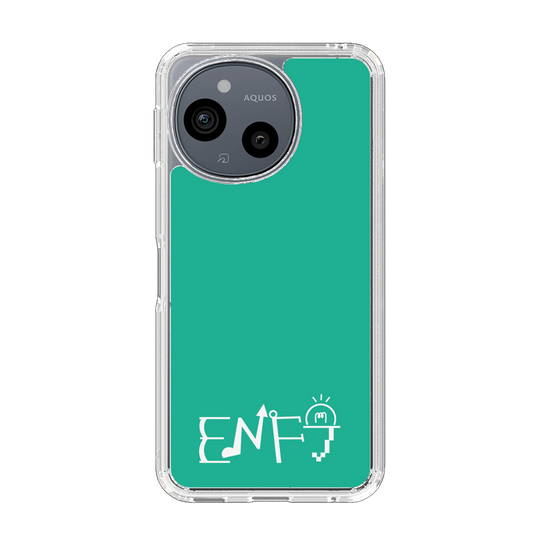 Slim Protection Case［ Original - ENFJ Protagonist - Alphabet - Green ］
