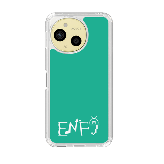 Slim Protection Case［ Original - ENFJ Protagonist - Alphabet - Green ］