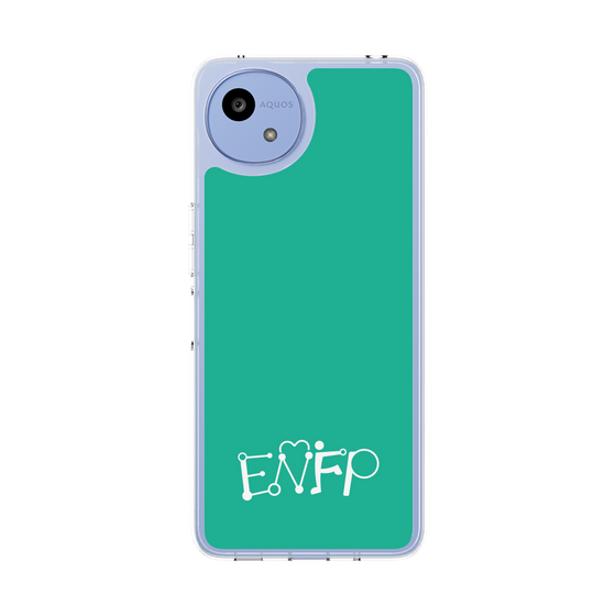 Slim Protection Case［ Original - ENFP Campaigner - Alphabet - Green ］