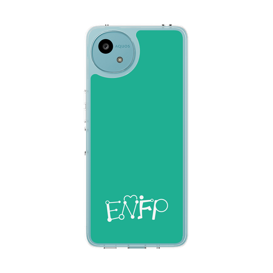 Slim Protection Case［ Original - ENFP Campaigner - Alphabet - Green ］