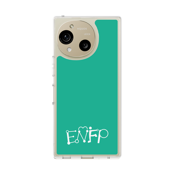 Slim Protection Case［ Original - ENFP Campaigner - Alphabet - Green ］