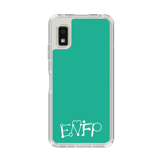 Slim Protection Case［ Original - ENFP Campaigner - Alphabet - Green ］