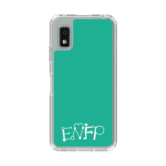 Slim Protection Case［ Original - ENFP Campaigner - Alphabet - Green ］