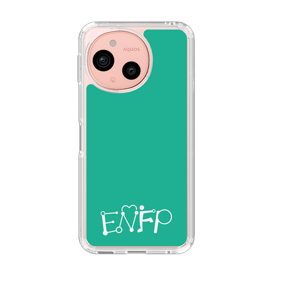 Slim Protection Case［ Original - ENFP Campaigner - Alphabet - Green ］